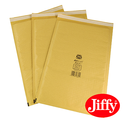 Jiffy Size JL6 (J) Envelopes - 290x445mm